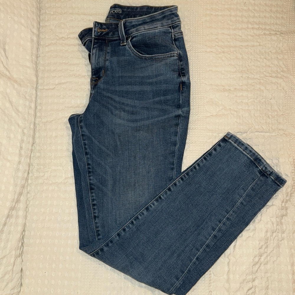 M Regular- Maurice’s Blue denim skinny jeans